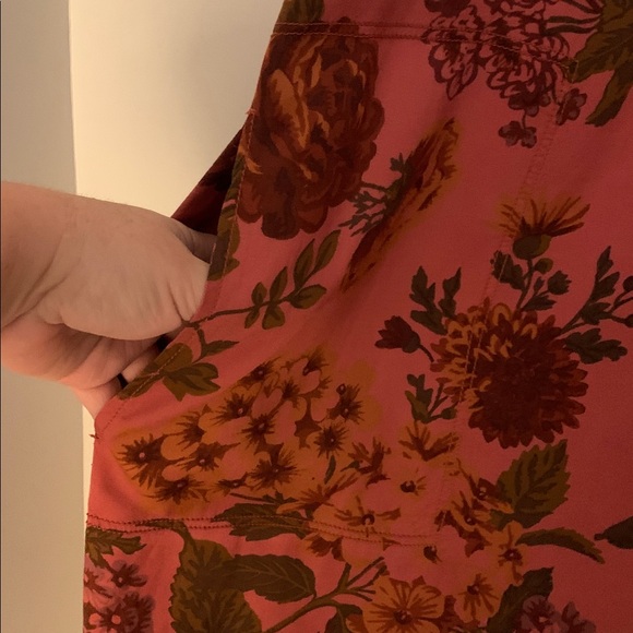 Anthropologie floral dress sz XL - Picture 5 of 10